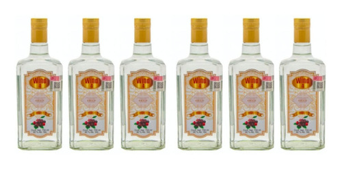 Pack De 6 Crema-licor Wind 4 Kirsch 750 Ml