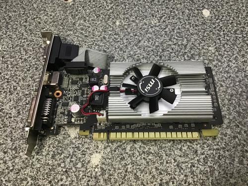 Tarjeta De Video Msi Nvidia 200 Series 210 N210-md1g/d3 1gb (Usado)
