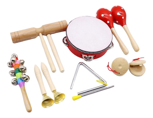 Juego De Percusión Para Niños, Juguete Sensorial 7 Piezas
