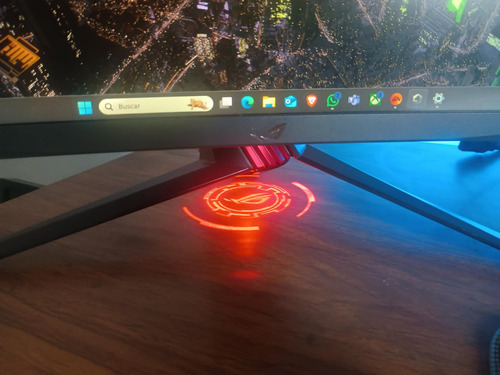 Monitor Asus Rog Curvo 27 Pulgadas 144hz Ips Negro (Usado)