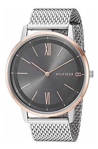 Reloj De Cuarzo Para Hombre Tommy Hilfiger Con Correa De Ace