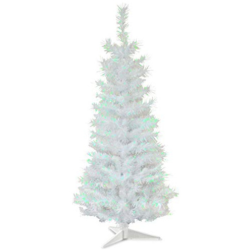 Árbol De Navidad Artificial, Tinsel Blanco, Incluye So...