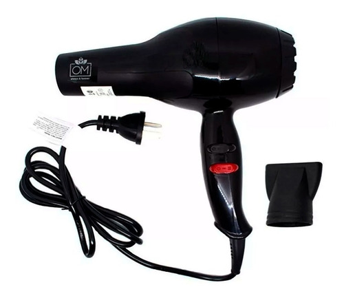 Secador De Pelo Profesional Om Frío Calor Cabello 1000w 