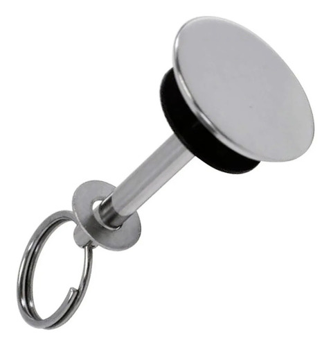 Puxador Aço Inox P/ Escotilha Tampa Viveiro P/ Lancha Barco