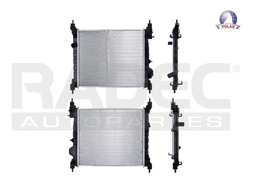 Radiador Chevrolet Spark 2011 - 2015 Estandar Aluminio Rxc