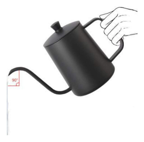 Tetera De Café Con Cuello De Cisne De 350 Ml Tetera De