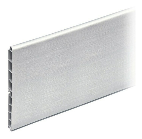 Rodapié De Aluminio Pvc 15 Cm X 4 Mts 