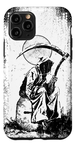iPhone 11 Pro Grim Reaper Death Tarot Card B08kvhbp2q_300324