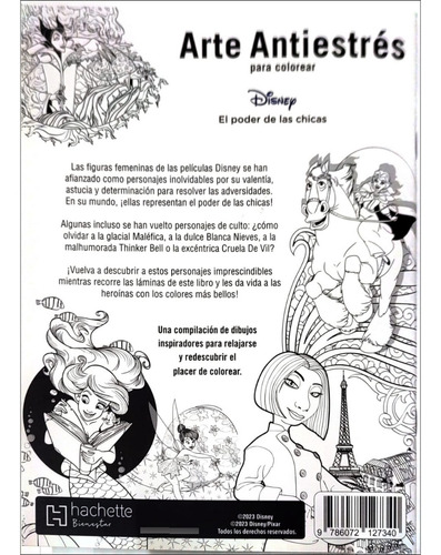 Arte Antiestrés. Disney, El Poder De Las Chicas