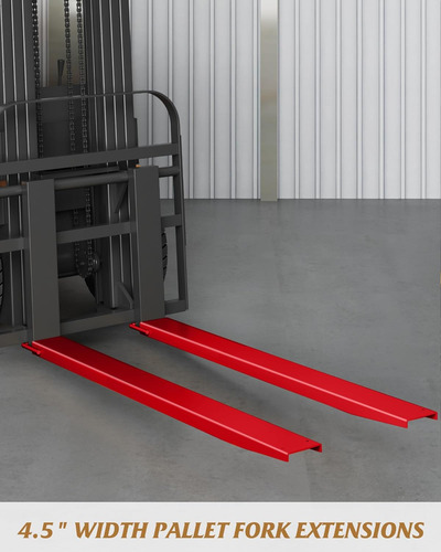 Forklift Extensions 96 Inch Length 4.5 Inch Width, Pallet Fo
