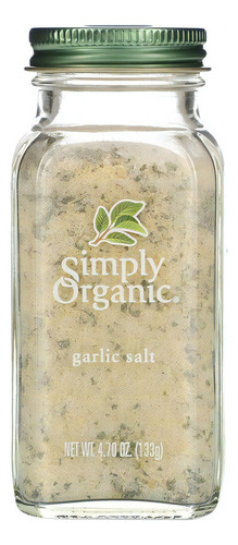 Simply Organic Sal De Ajo Organica 133g Ntg