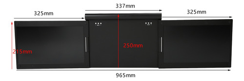 Extensor De Pantalla De Monitor Dual Para Computadora Portát