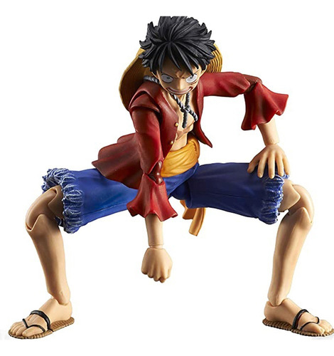 Juguete Modelo De Figura De Acción De Pvc Luffy Movible De A