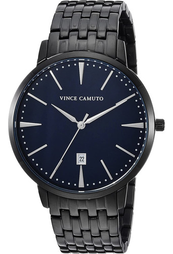 Reloj Hombre Vince Ca Vc/1074nvt Cuarzo Pulso Negro Just Wat