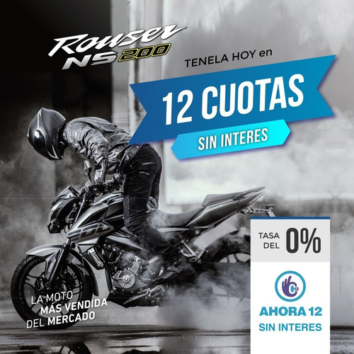 Bajaj Rouser Ns200 - Disponible Ya!!! - Milano Motos