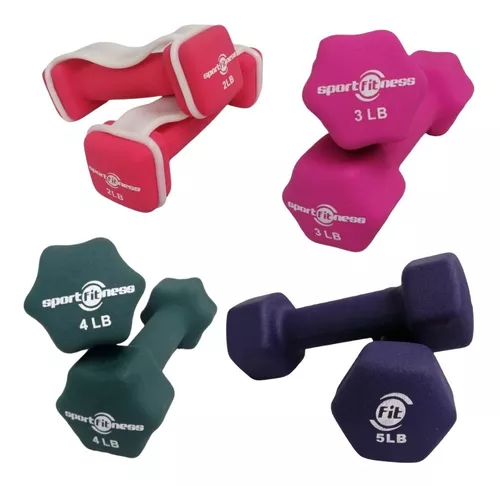 Set de Mancuernas SportFitness - La mejor calidad