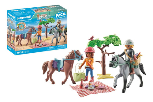 Playmobil Excursión A Caballo 71470 Juguete De Aventura