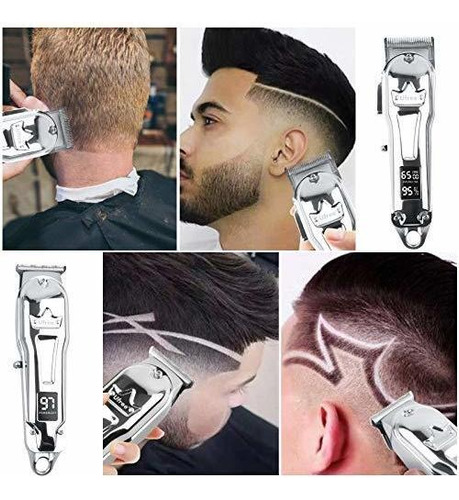Ufree Cortapelos Para Hombres Cortapelos De Peluquero Set Co