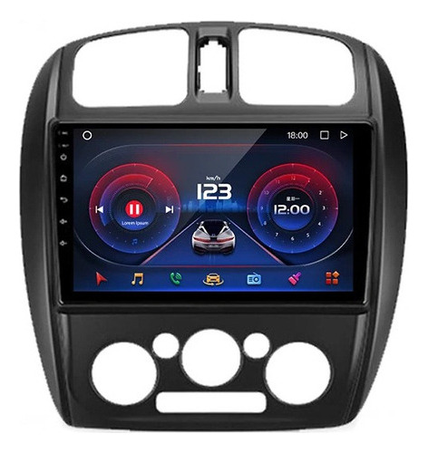 Radio Android Mazda Allegro 323 2000 A 2008 Carplay