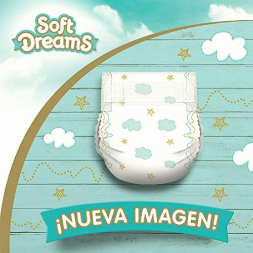 Soft Dreams Pañales Para Bebé Etapa 2 Talla Ch 40 Piezas