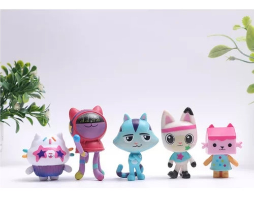 13 Figurinhas Gabby Dollhouse Juguete Mercat Cartoon Gaby Gi