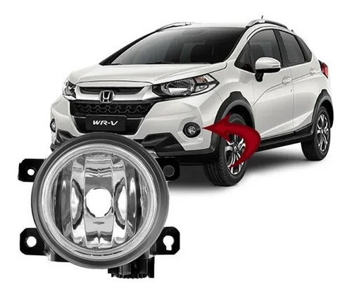 Imagem 1 de 5 de Farol Auxiliar Milha Especifico Honda Wrv 2016 Ate 2019