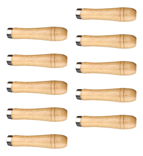 Set De Mangos De Lima De Madera Para Proyectos Pequeño