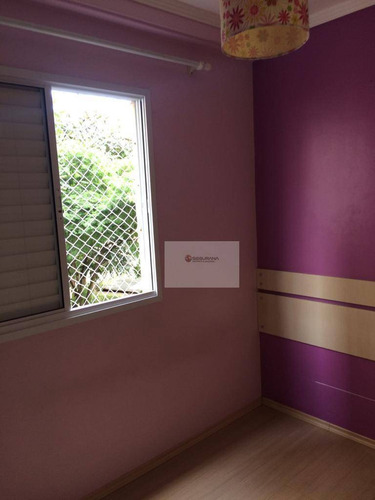 Excelente Apartamento Com 2 Dormitórios, Sacada E 1 Vaga Na Vila Guarani - Ap0217