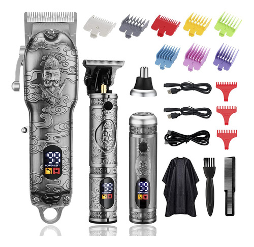 Soonsell Hair Clippers For Man T-blade Trimmer Nariz Timmer