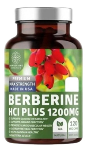 Premium Berberine Plus 1200mg - Unidad a $1417