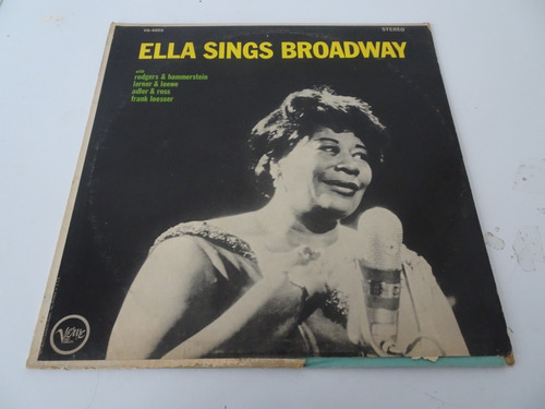 Ella Fitzgerald - Ella Sings Broadway - Vinilo Usa
