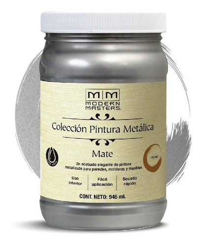 Modern Masters Rust Oleum Metálica Colores Mate | 0,946lts