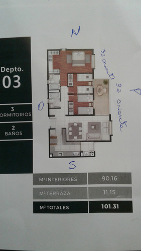 Departamento En Excelente Ubicación Tue, Mall, Lider, Jumbo.