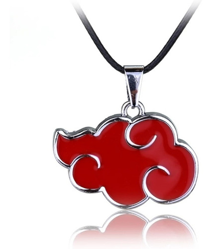 Collar Akatsuki Nube Roja Anime Naruto Cosplay Manga Uchiha