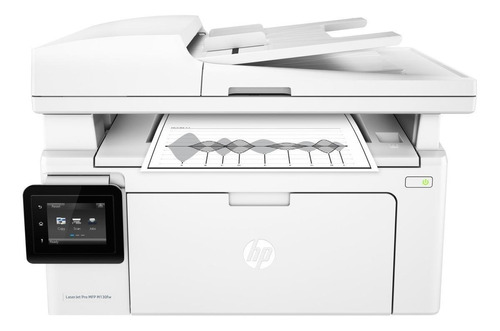 Impresora multifunción HP LaserJet Pro M130fw con wifi blanca 220V - 240V