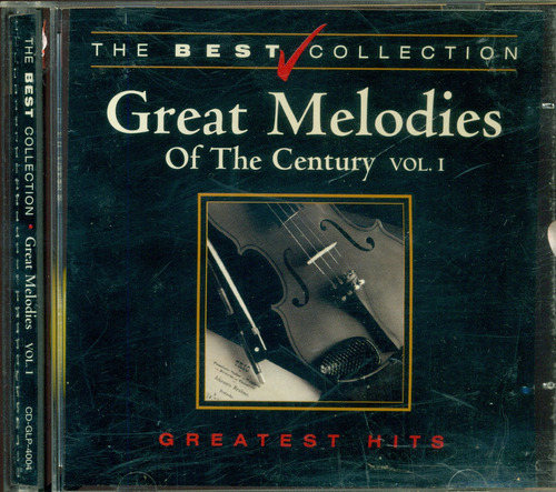 Cd. Great Melodies  Of The Century Vol. | / The Best Collect