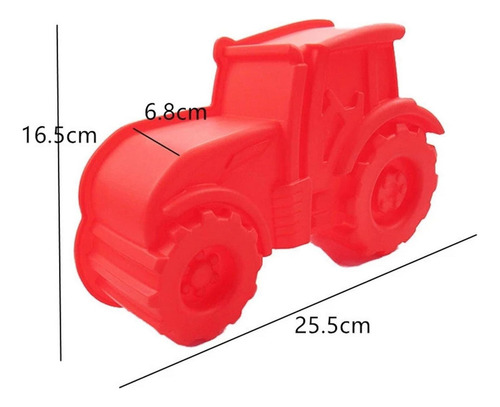 Para Moldes Para Doces De Silicone Em Formato De Trator