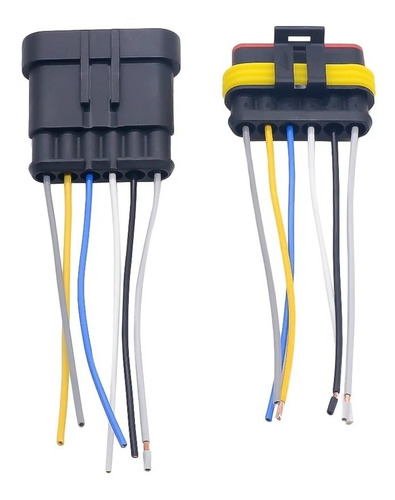 Conector Electrico De 6 Pines Impermeable Automotriz