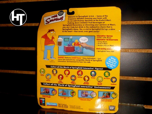 Imagen 7 de 7 de Los Simpson, Barney Gumble, Figura, Playmates Toys, 5 Pulgad