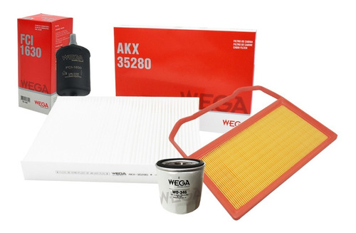 Kit Filtros Up! 1.0 2014+ Volkswagen Wega 