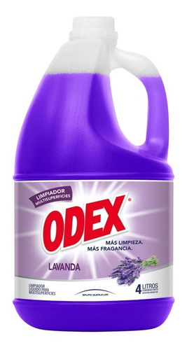 Limpia Pisos Liquido Multisuperficies + Fragancia Odex 4lt