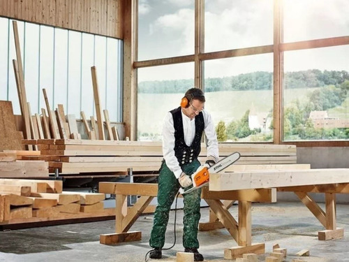 Electrosierra Stihl Mse 141 1400 Watts Guante + Lente Regalo