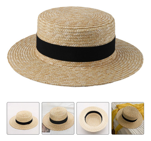 Sombrero De Verano Sombrero De Paja Plano