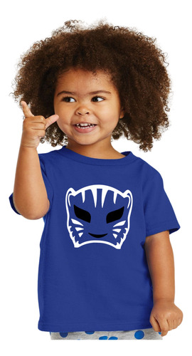 Playera Bebe Y Niño Luchador Blue Panther Lucha Libre M1 Eg