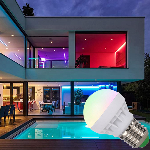 Bombillas E27 Rgb Que Cambian De Color, Bombilla Led De 40 W