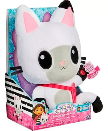 Gabby´s Dollhouse Peluche Pandy Paws Spin Master Con Sonido 