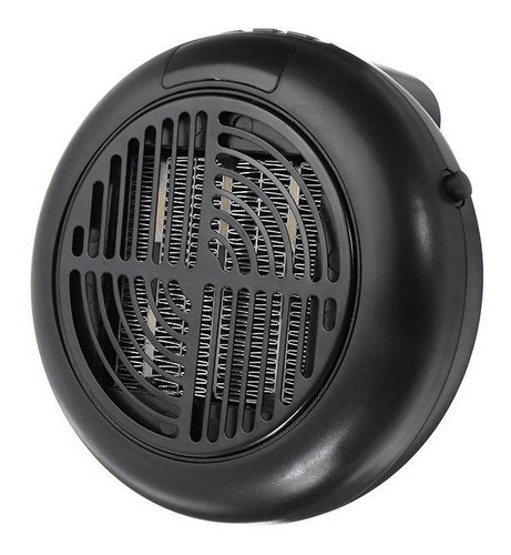 Calefactor Ambiental 900w Portatil Invierno Color Negro