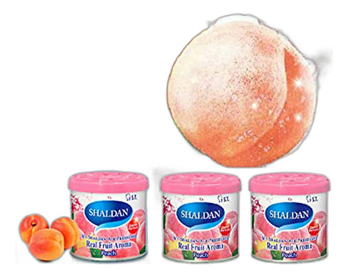 Para Autos - My Shaldan Peach Scent 3 Latas, Fórmula Clásica