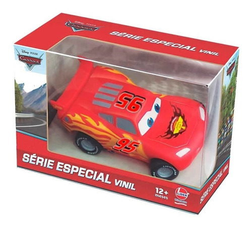 Imagem 3 de 3 de Carro Em Vinil Série Especial Relâmpago Mcqueen Líder 2591