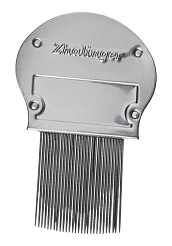 Kit 3 Un - Pente Fino Para Piolhos Aço Inox - Zhalinger